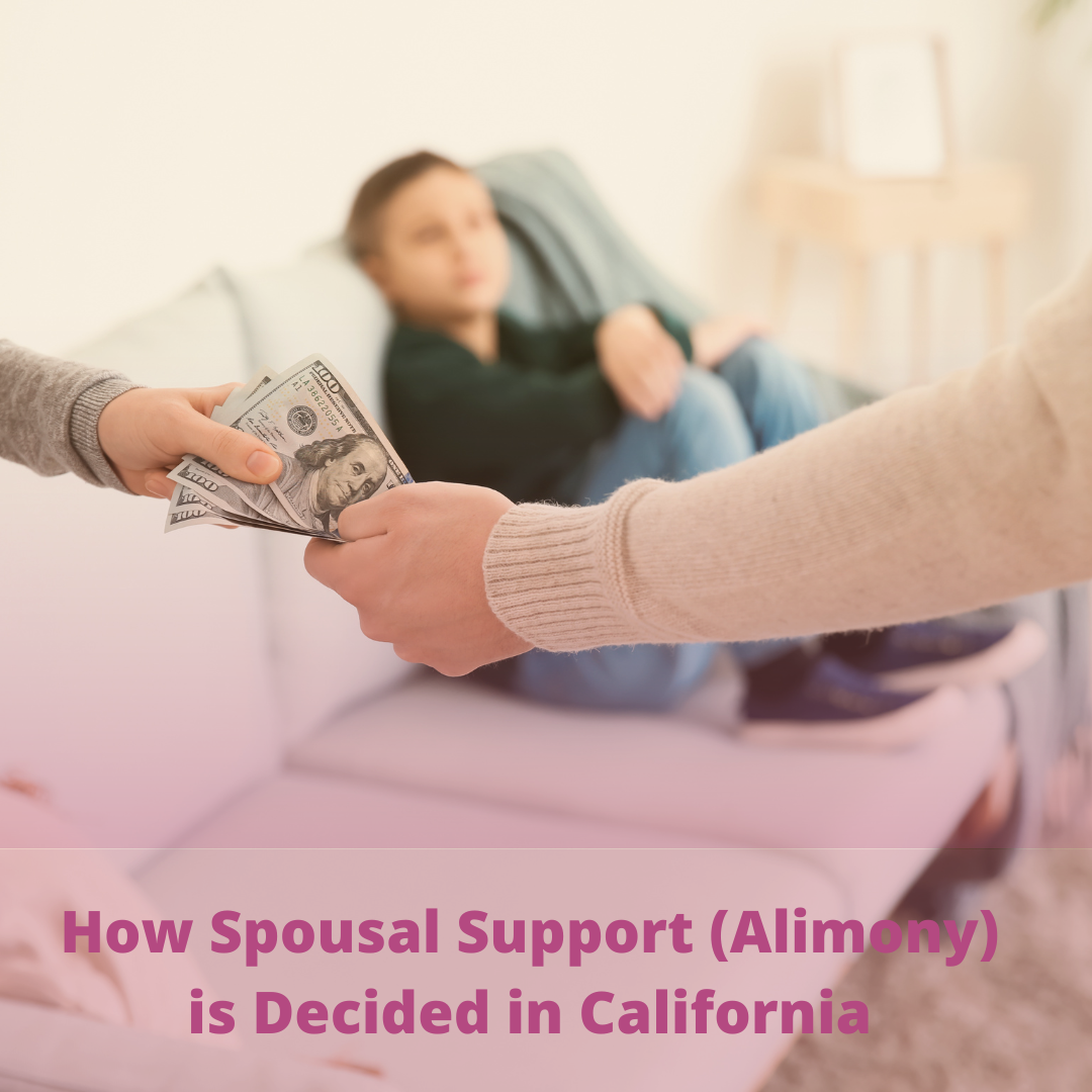 How Spousal Support (Alimony) is Decided in California